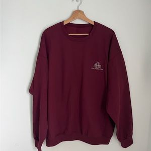 Mercedes AMG Petronas Burgundy Crewneck Sweater